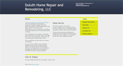 Desktop Screenshot of duluthhomerepairandremodeling.org